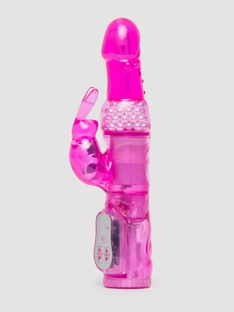 Lovehoney Jessica Rabbit 10 Function Rabbit Vibrator, Pink, hi-res