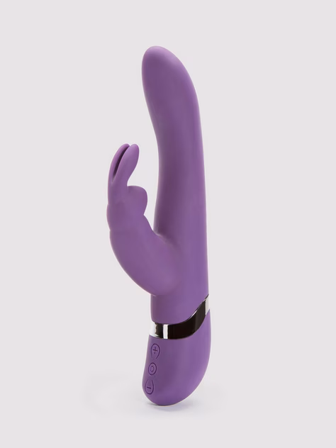 Desire Luxury Rechargeable Rabbit Vibrator, Purple, hi-res