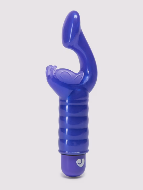 Lovehoney G-Kiss Fluttering Clitoral and G-Spot Vibrator, Purple, hi-res