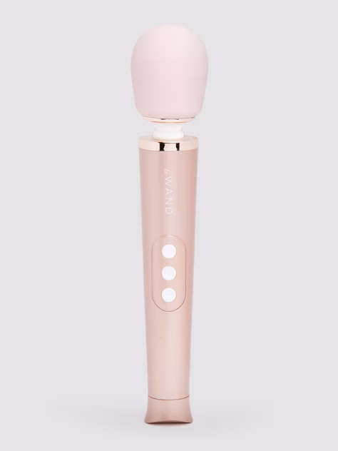 Le Wand Petite Mini Rechargeable Massage Wand Vibrator , Pink, hi-res