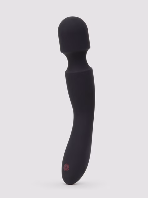 Mantric Rechargeable Wand Vibrator, Black, hi-res