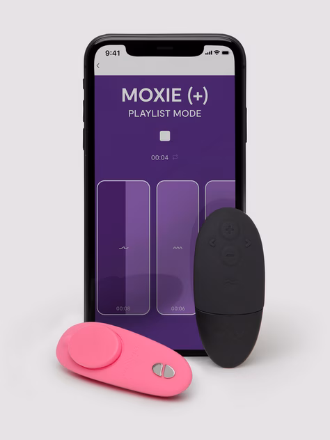 We-Vibe X Lovehoney Moxie + App and Remote Controlled Wearable Clitoral Vibrator, Hot Pink, hi-res