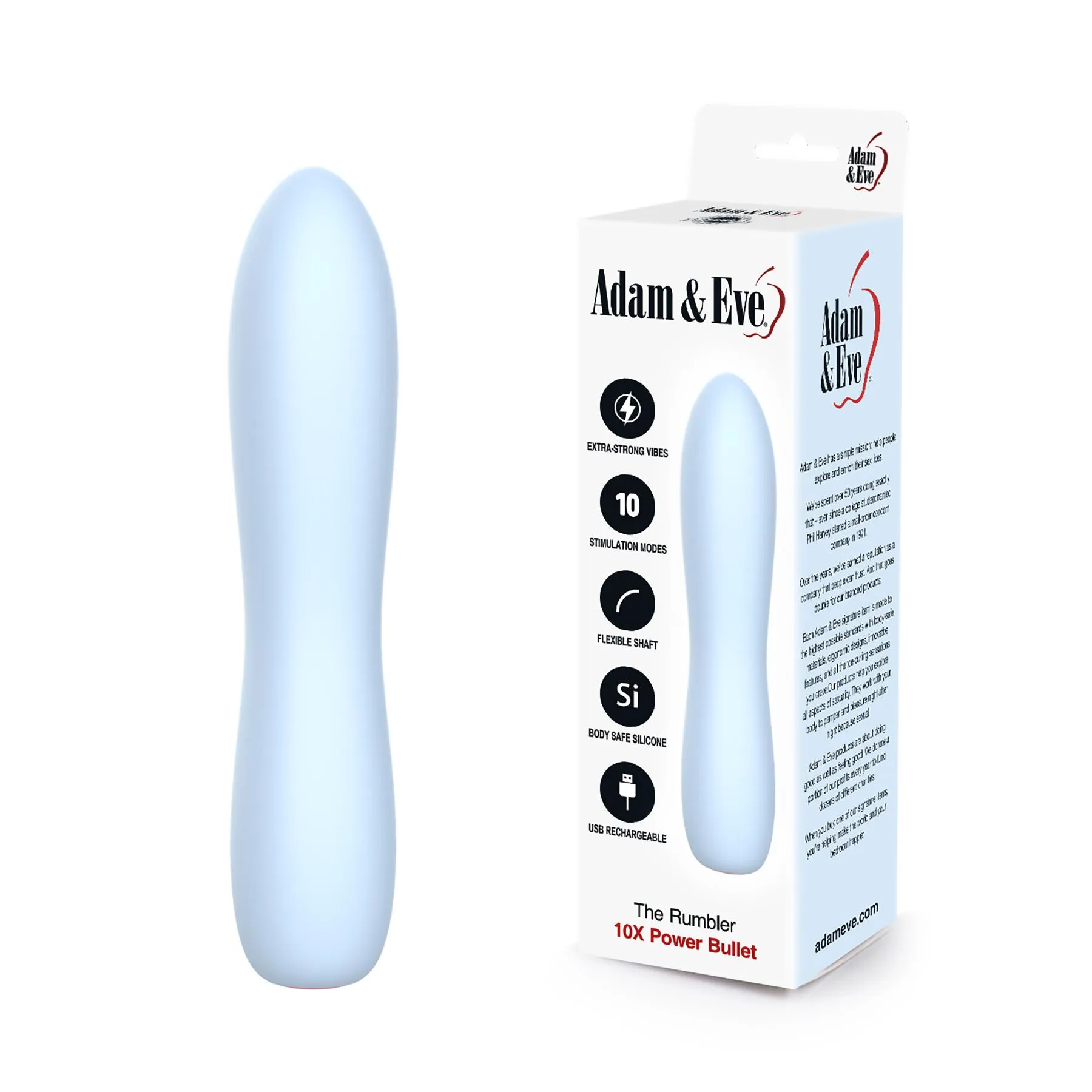 Adam & Eve The Rumbler 10X Power Bullet