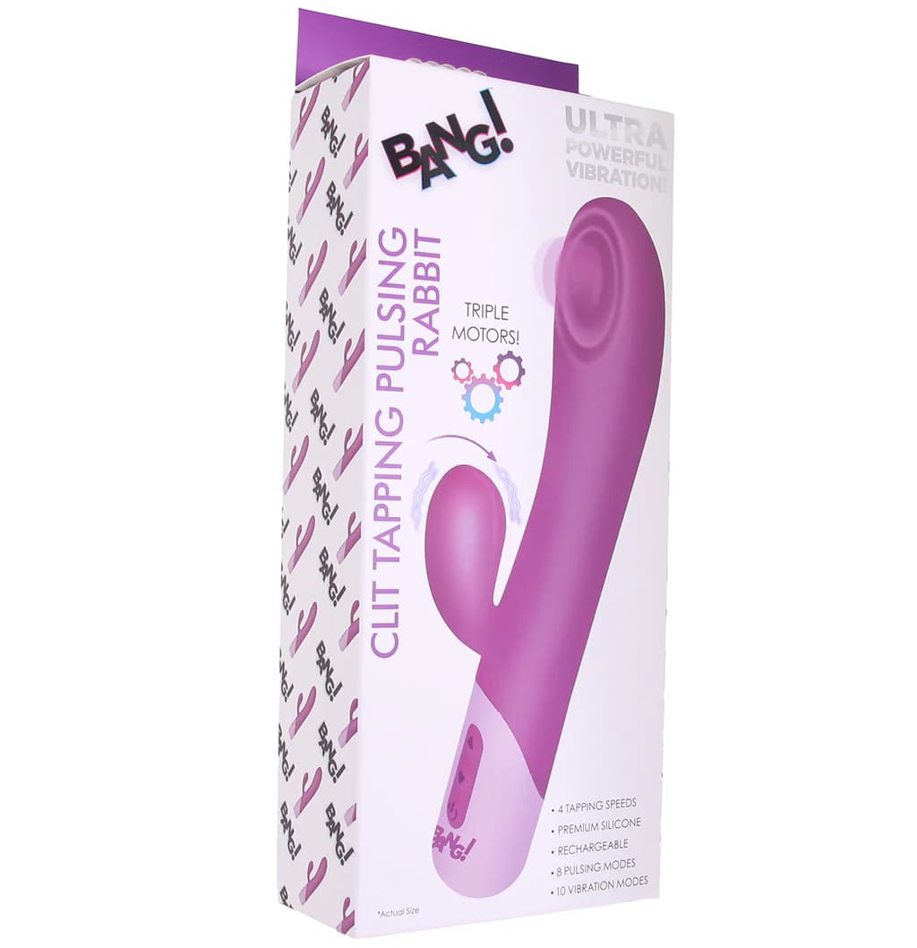 Bang! Clit Tapping Pulsing Rabbit