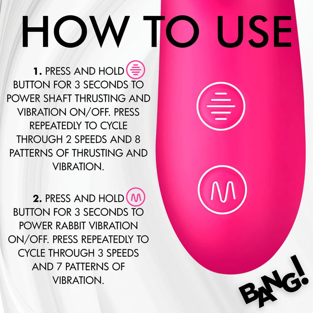 BANG! Thrusting & Vibrating Rabbit
