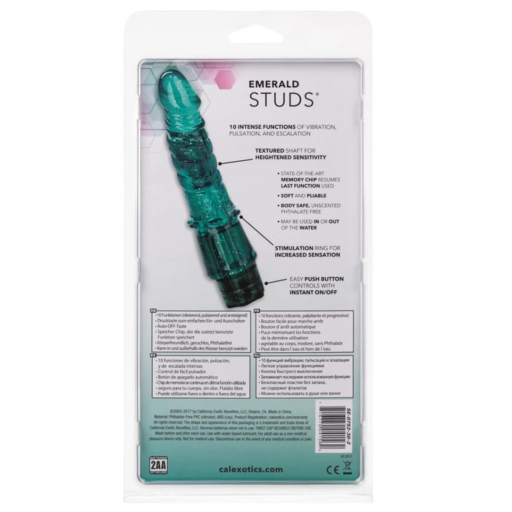 Emerald Studs Arouser