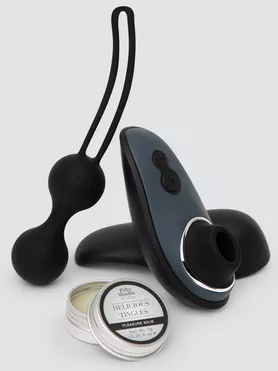 Fifty Shades of Grey x Womanizer Desire Blooms Gift Set