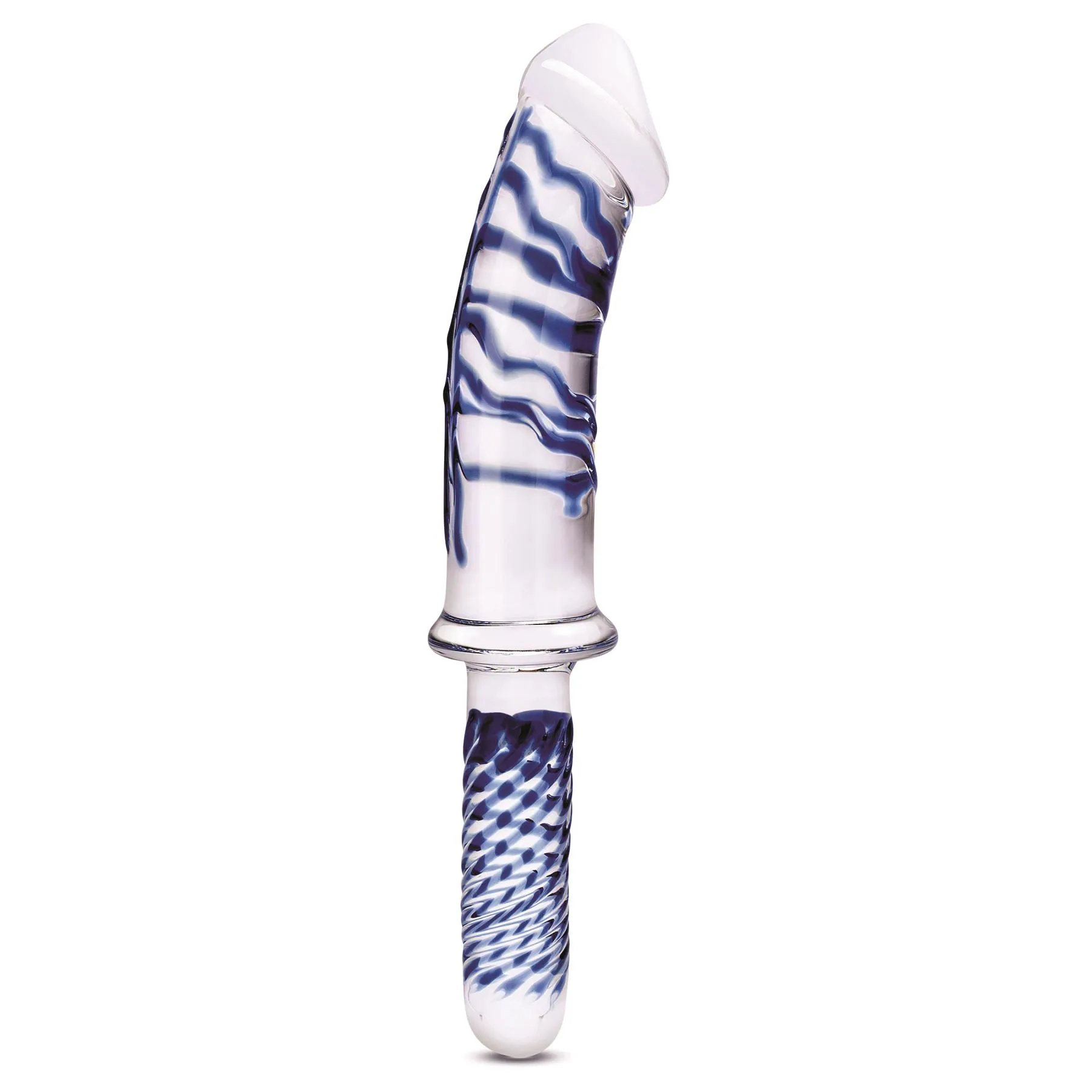 Glass 11 Inch Realistic Double Ended