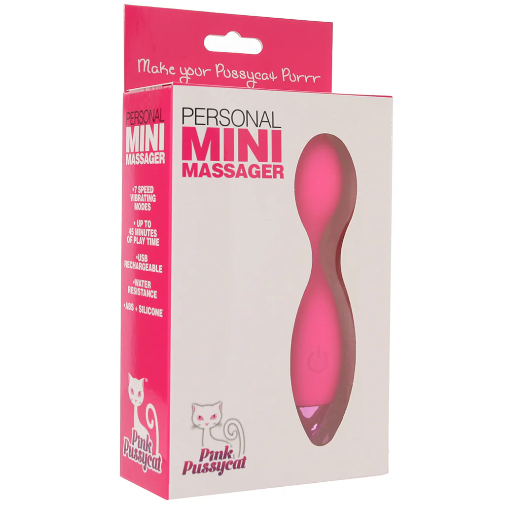 Pink Pussycat Personal Mini Massager