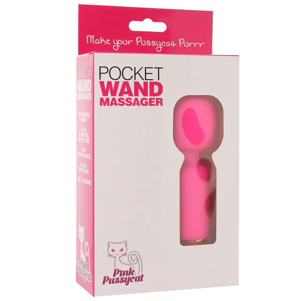 Pink Pussycat Pocket Wand