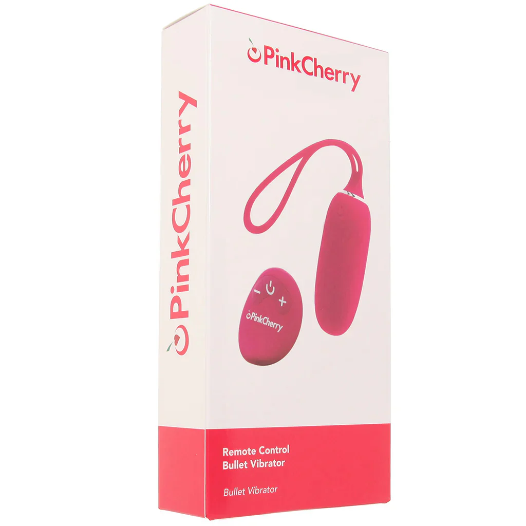 PinkCherry Remote Control Bullet