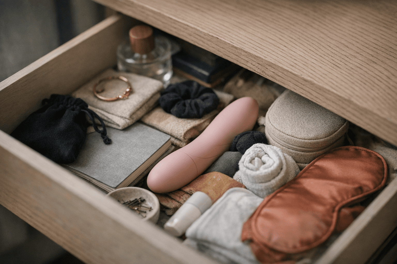 Discreet storage for vibrators