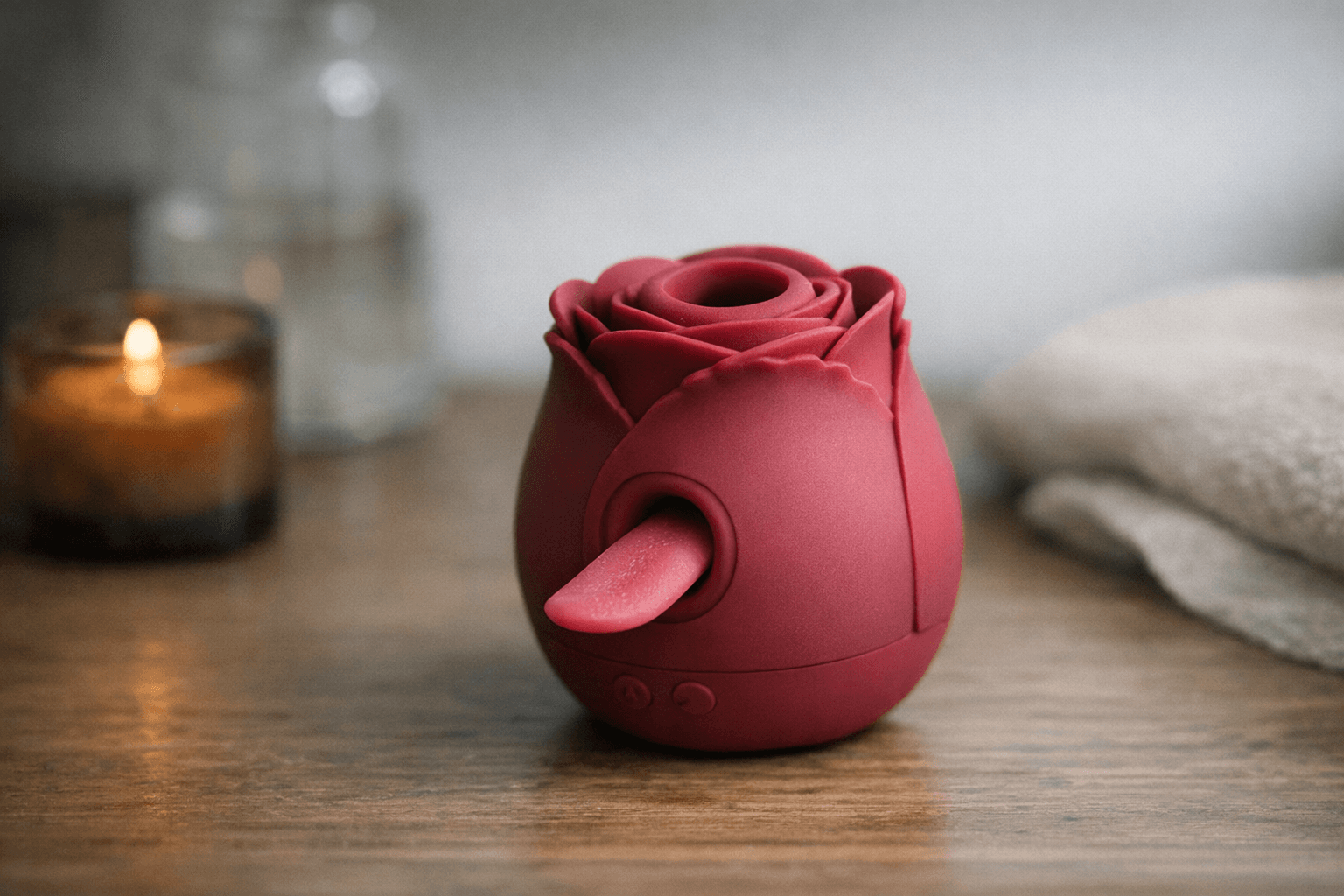 Hero image of Rose Toy with tongue