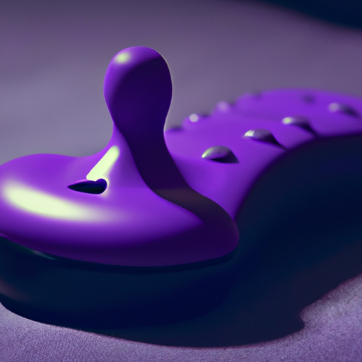 Purple Vibrating personal Massage device